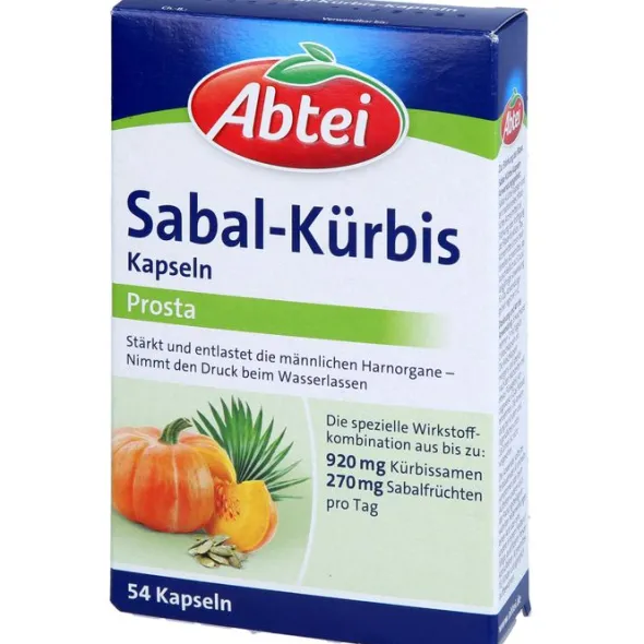 ABTEI Sabal Kürbis Kapseln 54 St