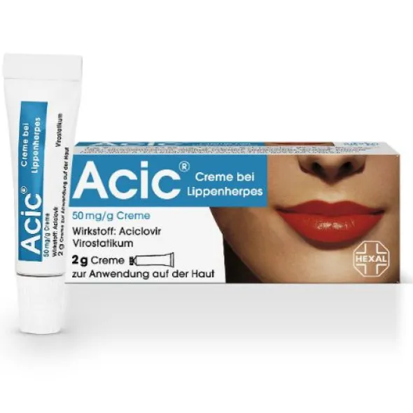 ACIC Creme bei Lippenherpes 2 g