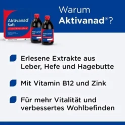 AKTIVANAD Saft 2X500 ml