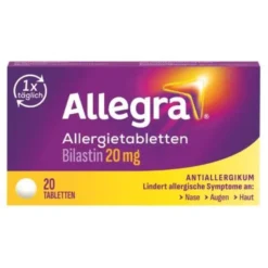 ALLEGRA Allergietabletten 20 mg Tabletten 20 St