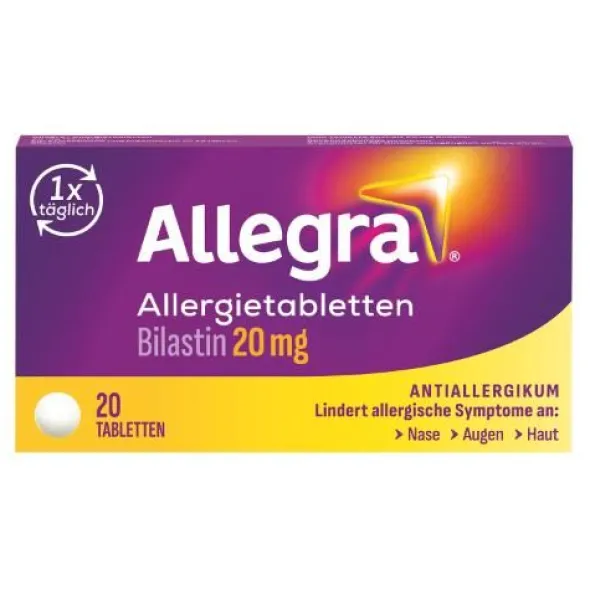 ALLEGRA Allergietabletten 20 mg Tabletten 20 St