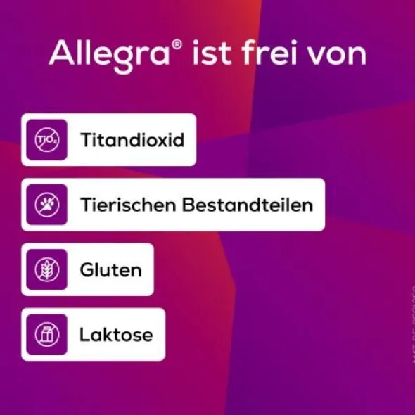ALLEGRA Allergietabletten 20 mg Schmelztabletten 6 St