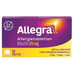ALLEGRA Allergietabletten 20 mg Tabletten 50 St