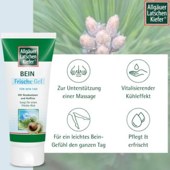 ALLGÄUER LATSCHENK. Bein Frische Gel 200 ml