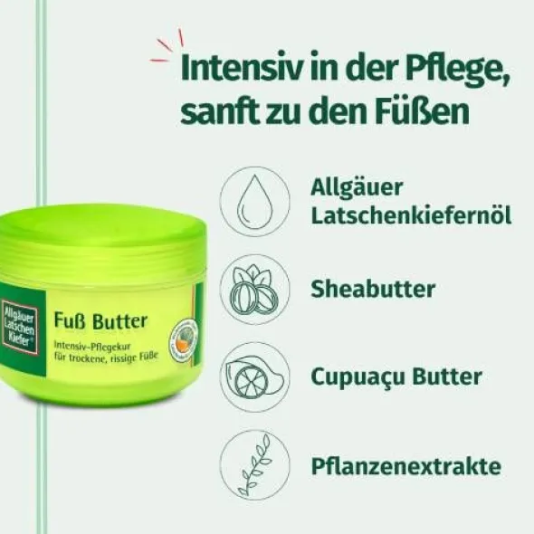 ALLGÄUER LATSCHENK. Fuß Butter Creme 200 ml