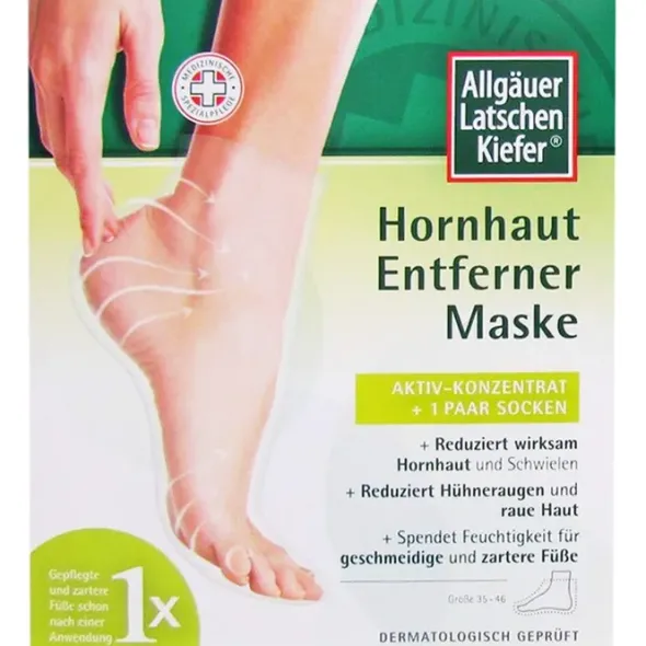 ALLGÄUER LATSCHENK. Hornhaut Entferner Maske 1 P