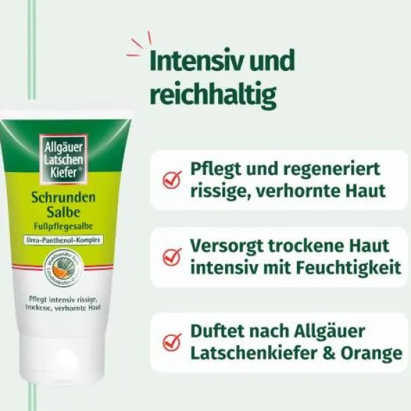 ALLGÄUER LATSCHENK. Schrundensalbe LK-Orange 75 ml