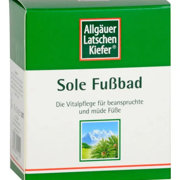 ALLGÄUER LATSCHENK. Sole Fußbad 10X10 g