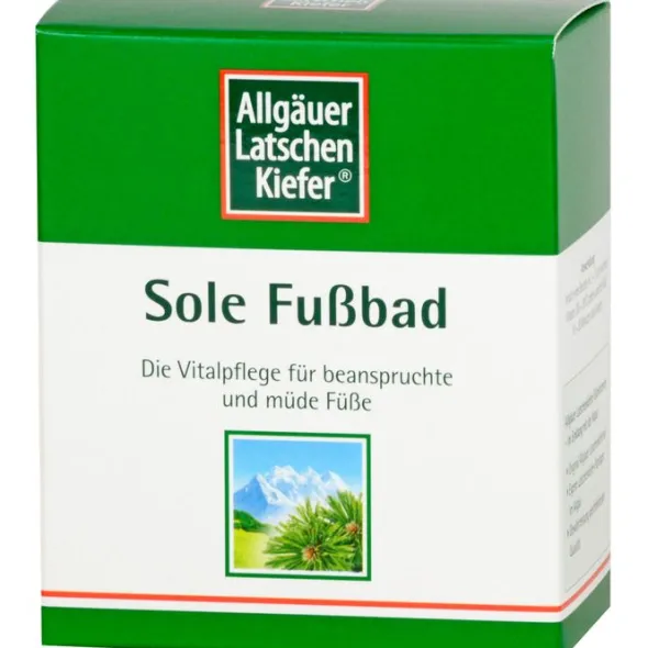 ALLGÄUER LATSCHENK. Sole Fußbad 10X10 g
