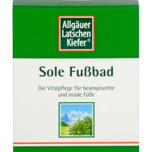 ALLGÄUER LATSCHENK. Sole Fußbad 10X10 g