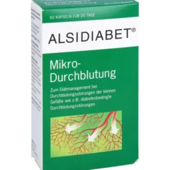 ALSIDIABET Diabetiker Mikro Durchblutung Kapseln 60 St