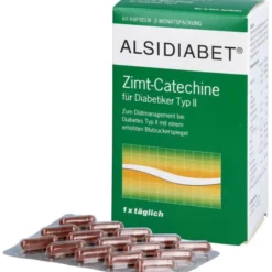 ALSIDIABET Zimt-Catechine f.Diab.Typ II 1xtägl.Kps 60 St