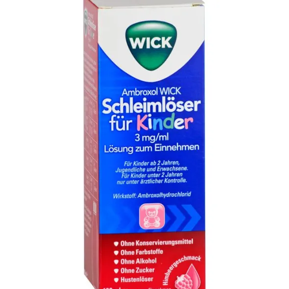 AMBROXOL WICK Schleimlöser f.Kind.3mg/ml L.z.Einn. 100 ml