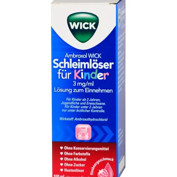 AMBROXOL WICK Schleimlöser f.Kind.3mg/ml L.z.Einn. 100 ml