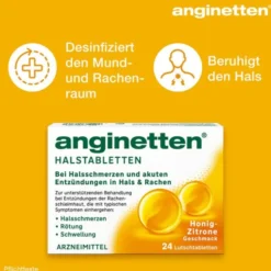 ANGINETTEN Halstabletten 24 St