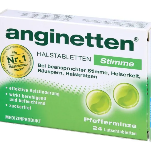 ANGINETTEN Stimme Lutschtabletten 24 St
