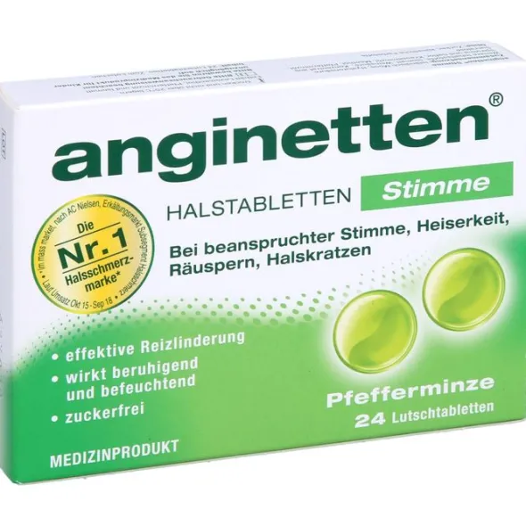 ANGINETTEN Stimme Lutschtabletten 24 St