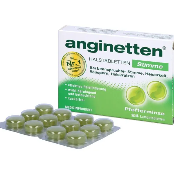 ANGINETTEN Stimme Lutschtabletten 24 St