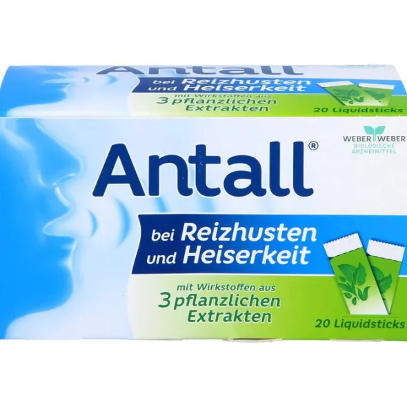 ANTALL bei Reizhusten und Heiserkeit Liquid Sticks 20X5 g