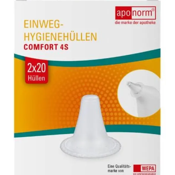 APONORM Fieberthermometer Ohr Comfort Schutzhüllen 40 St