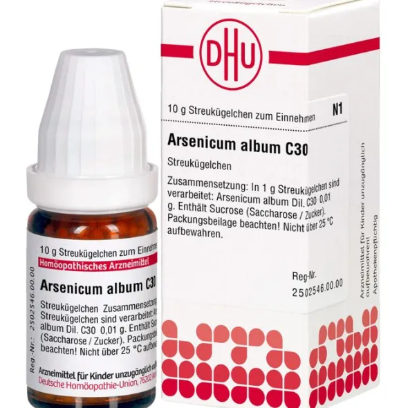 ARSENICUM ALBUM C 30 Globuli 10 g
