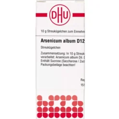 ARSENICUM ALBUM D 12 Globuli 10 g