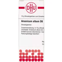 ARSENICUM ALBUM D 6 Globuli 10 g