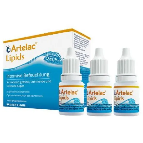 ARTELAC Lipids MD Augengel 3X10 g