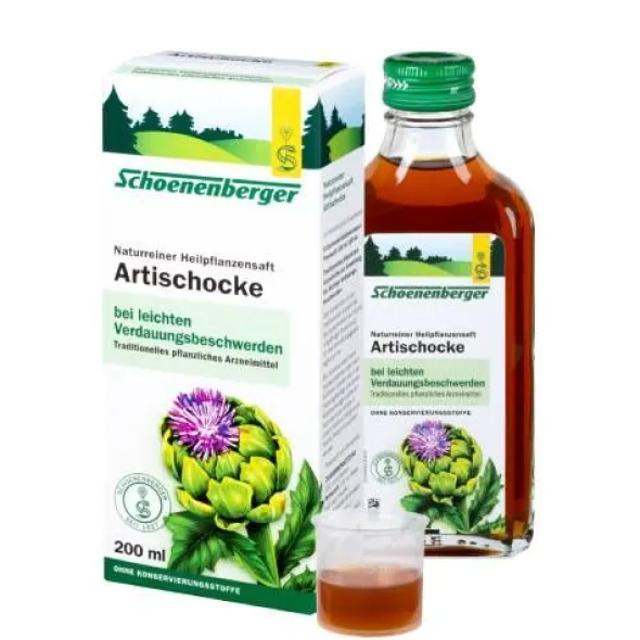 ARTISCHOCKENSAFT Schoenenberger 200 ml