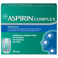 ASPIRIN Complex Btl.m.Gran.z.Herst.e.Susp.z.Einn. 10 St