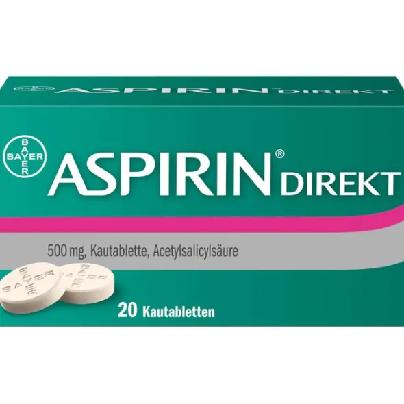 ASPIRIN Direkt Kautabletten 20 St