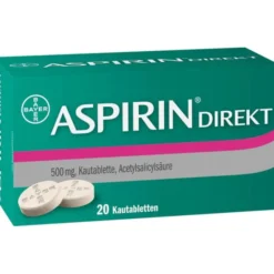 ASPIRIN Direkt Kautabletten 20 St