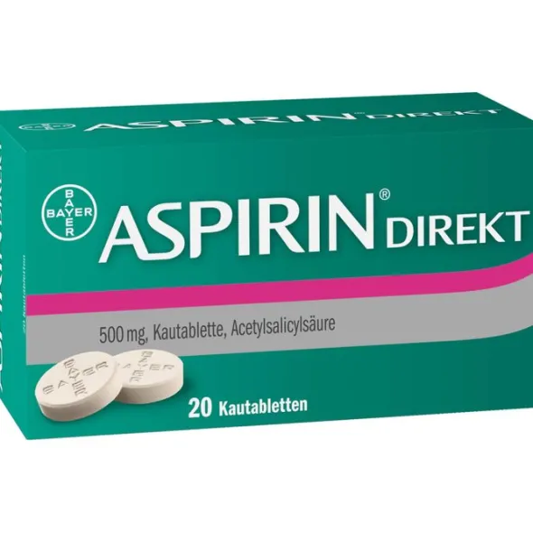ASPIRIN Direkt Kautabletten 20 St