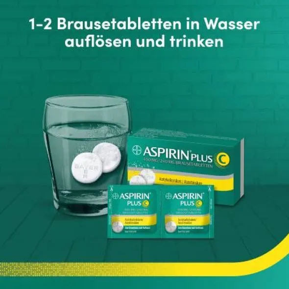 ASPIRIN plus C Brausetabletten 10 St