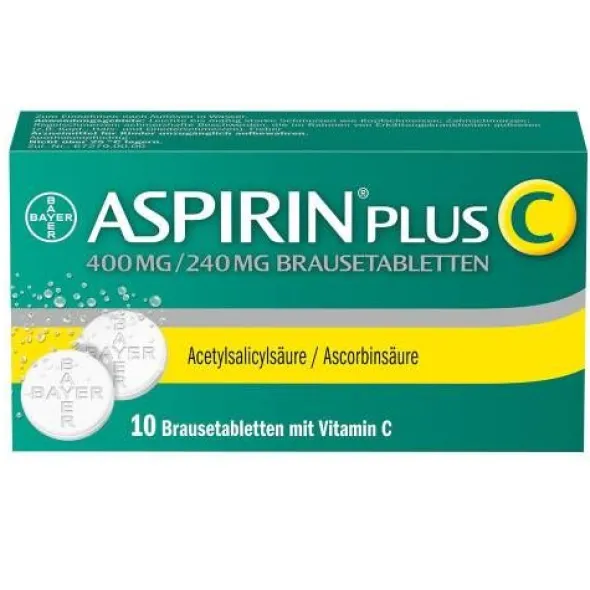 ASPIRIN plus C Brausetabletten 10 St