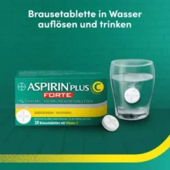 ASPIRIN plus C forte 800 mg/480 mg Brausetabletten 10 St