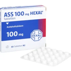 ASS 100 mg HEXAL Tabletten 50 St