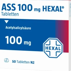 ASS 100 mg HEXAL Tabletten 50 St