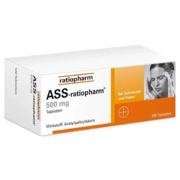 ASS-ratiopharm 500 mg Tabletten 100 St