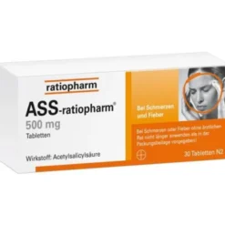 ASS-ratiopharm 500 mg Tabletten 30 St