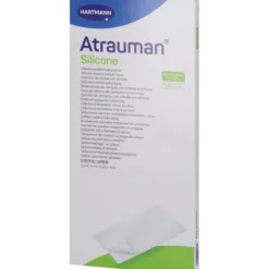ATRAUMAN Silicone steril 10x20 cm Kompressen 10 St