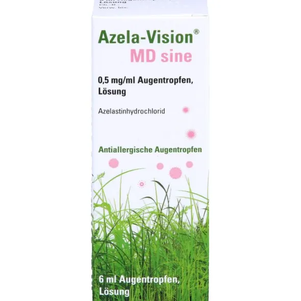 AZELA-Vision MD sine 0,5 mg/ml Augentropfen 6 ml