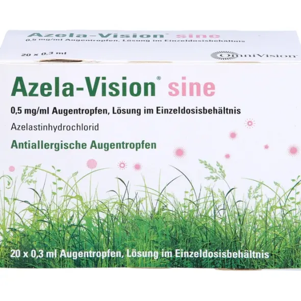 AZELA-Vision sine 0,5 mg/ml Augentr.i.Einzeldosis. 20X0,3 ml
