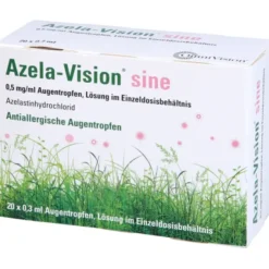 AZELA-Vision sine 0,5 mg/ml Augentr.i.Einzeldosis. 20X0,3 ml