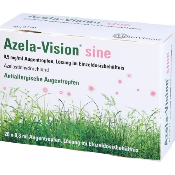 AZELA-Vision sine 0,5 mg/ml Augentr.i.Einzeldosis. 20X0,3 ml
