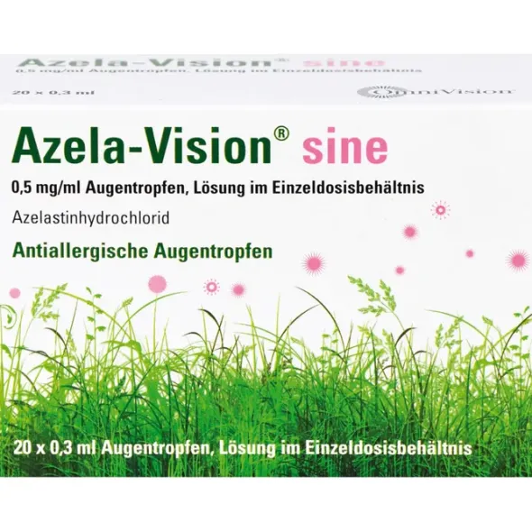 AZELA-Vision sine 0,5 mg/ml Augentr.i.Einzeldosis. 20X0,3 ml
