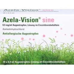 AZELA-Vision sine 0,5 mg/ml Augentr.i.Einzeldosis. 10X0,3 ml