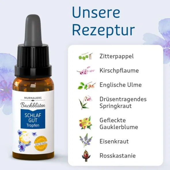 BACHBLÜTEN Murnauers Schlaf Gut Tropfen 20 ml