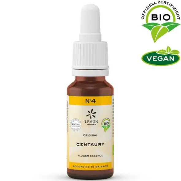 BACHBLÜTEN No.4 Centaury Bio 20 ml