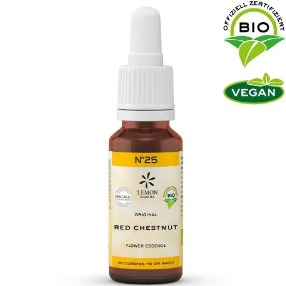 BACHBLÜTEN No.25 Red Chestnut Bio 20 ml